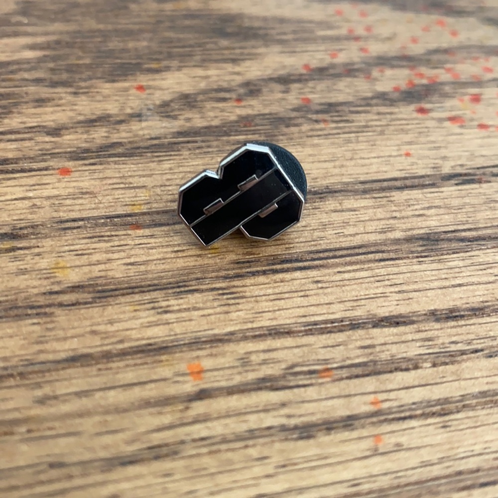 Brooklyn Projects logo “BP” lapel pin